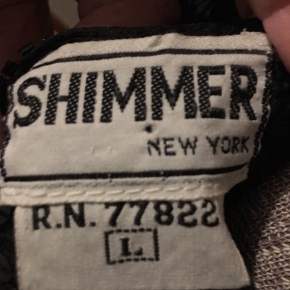 3 for $15 SHIMMER New York; sequin tank top - Picture 3 of 5